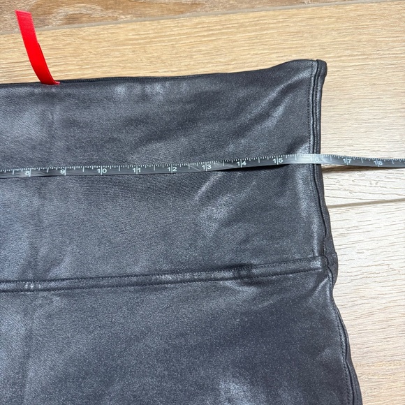 SPANX Faux Leather Leggings, High Waisted, Size 2XL, Black, Shaping - Picture 13 of 13